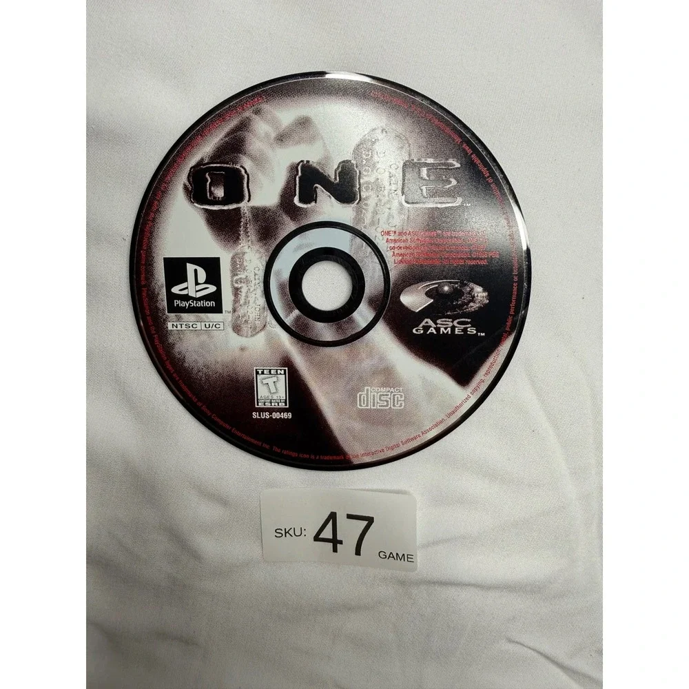 One Sony PlayStation 1 PS1 1997 ASC Games SLUS-00469 Disc Only T Rated